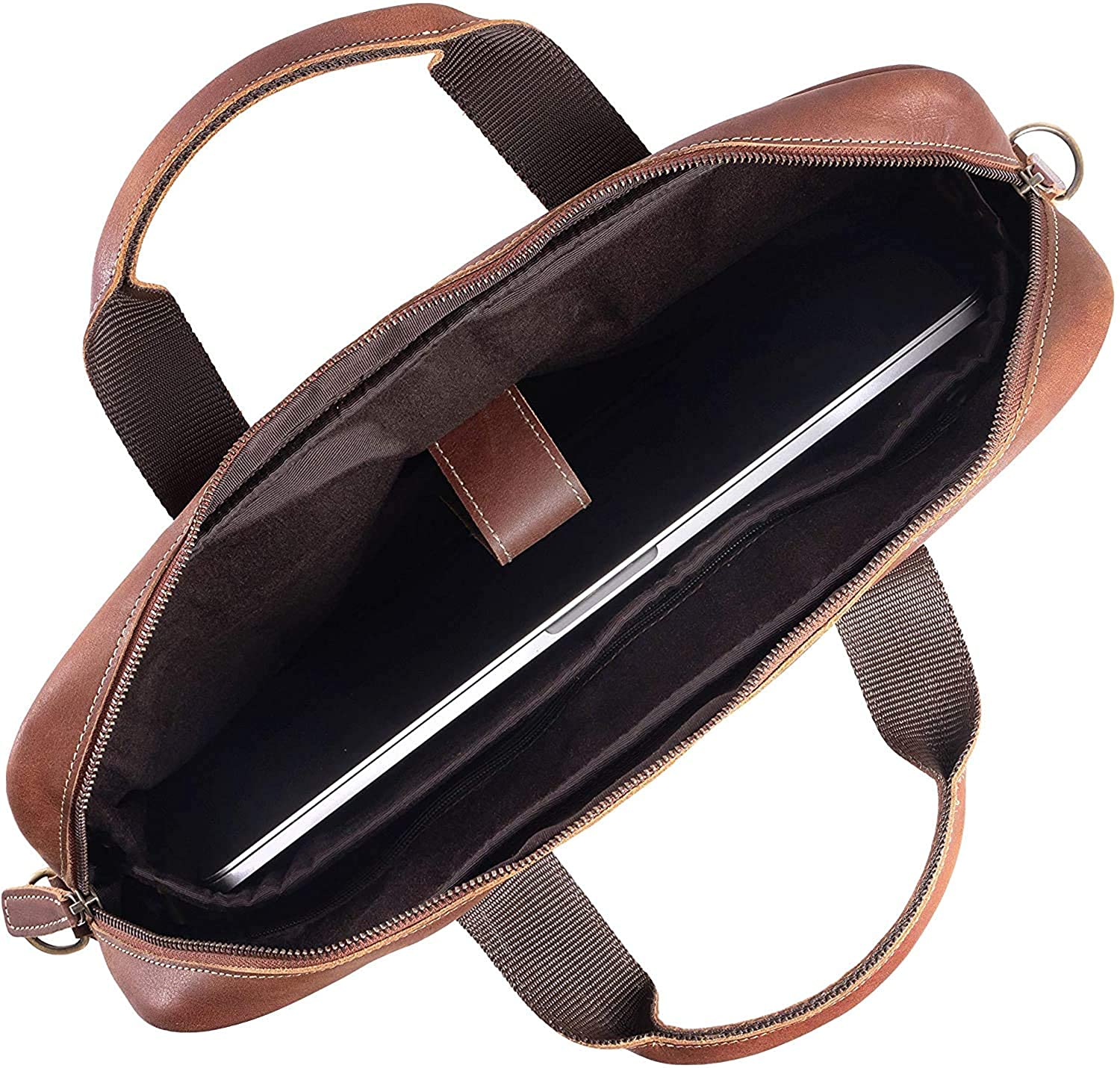 Ryder Leather Office Briefcase