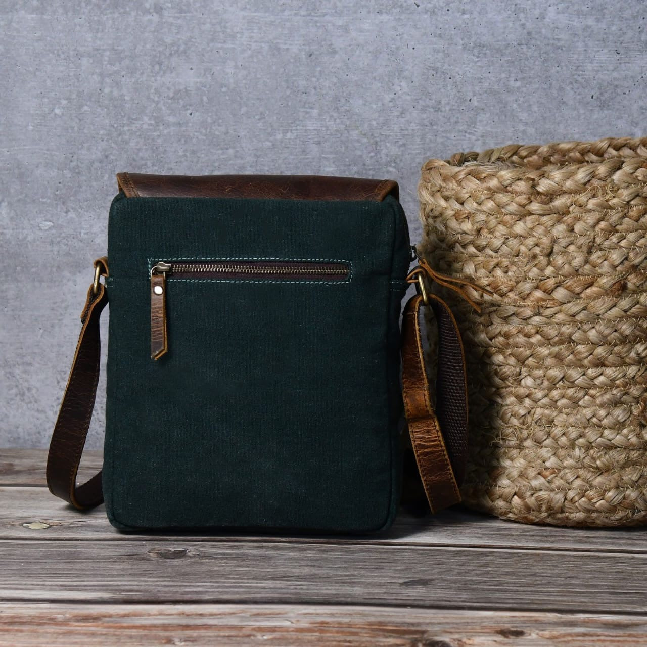 Crafted Canvas Crossbody Sling
