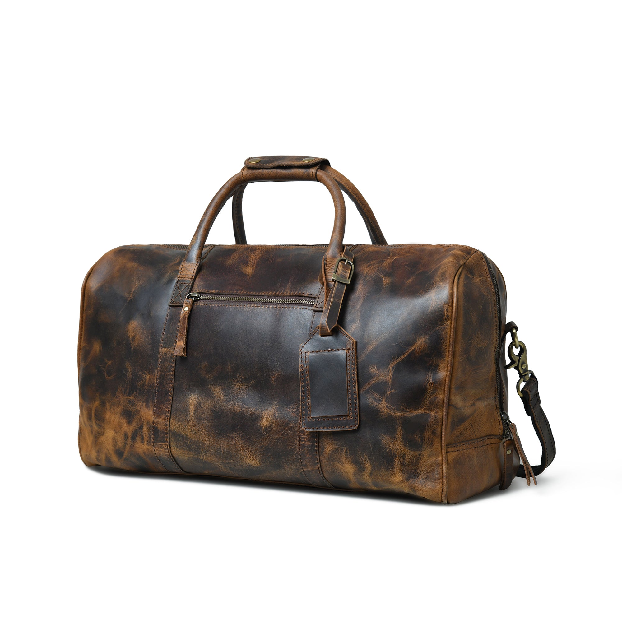 Roosevelt Buffalo Leather Duffle Bag