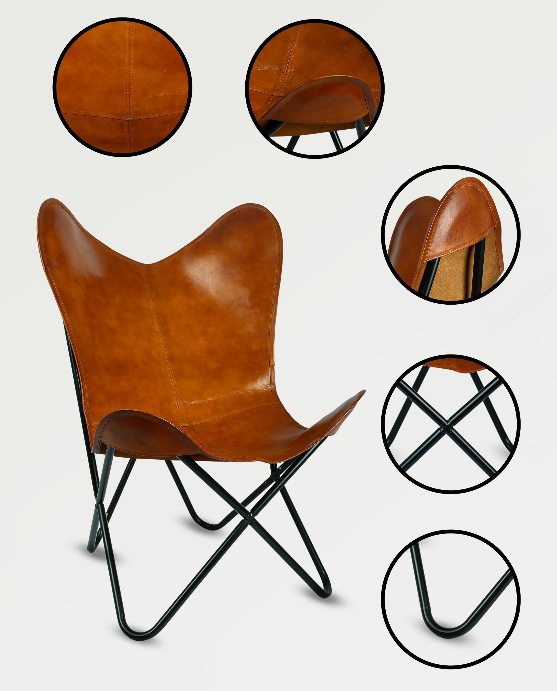 Vidaxl discount butterfly chair