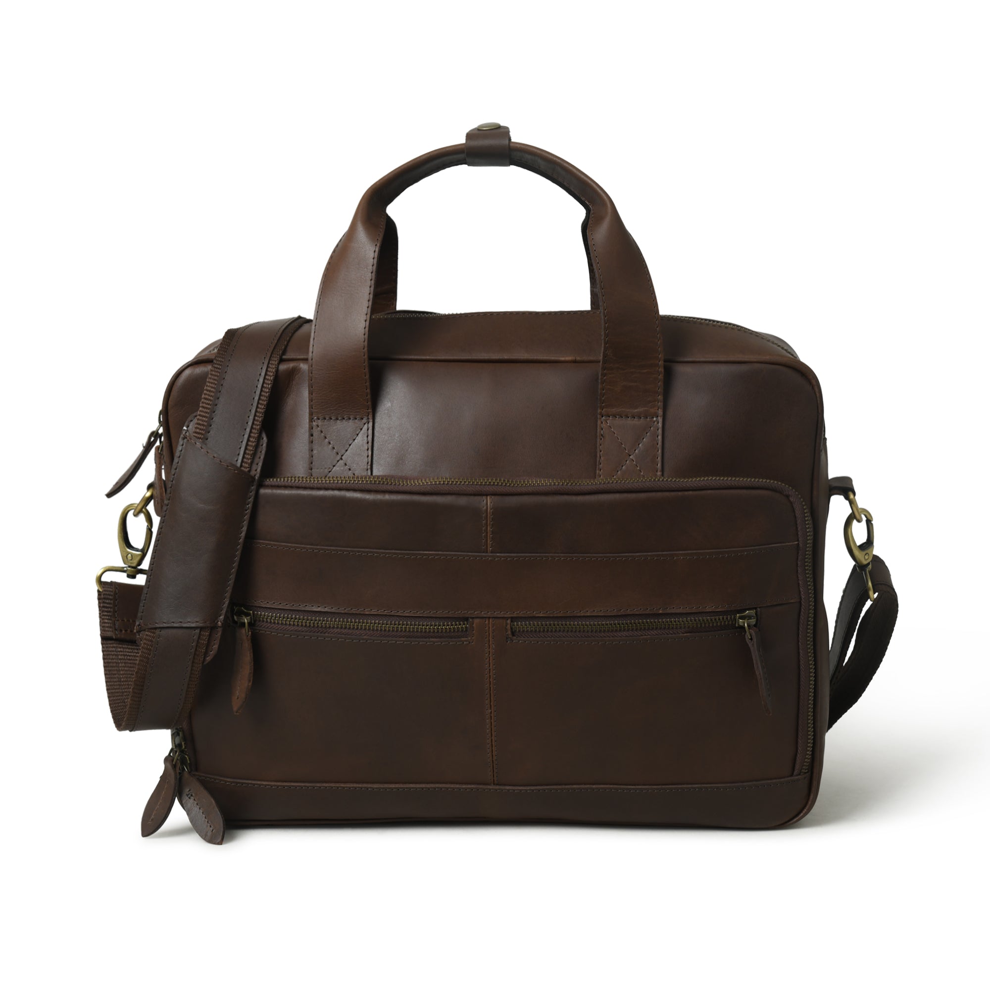 Redford Leather Briefcase