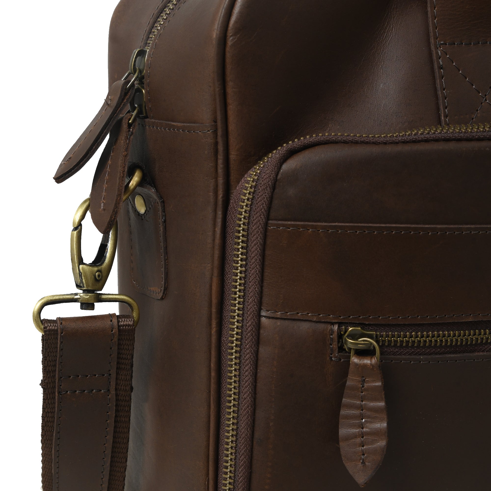 Redford Leather Briefcase