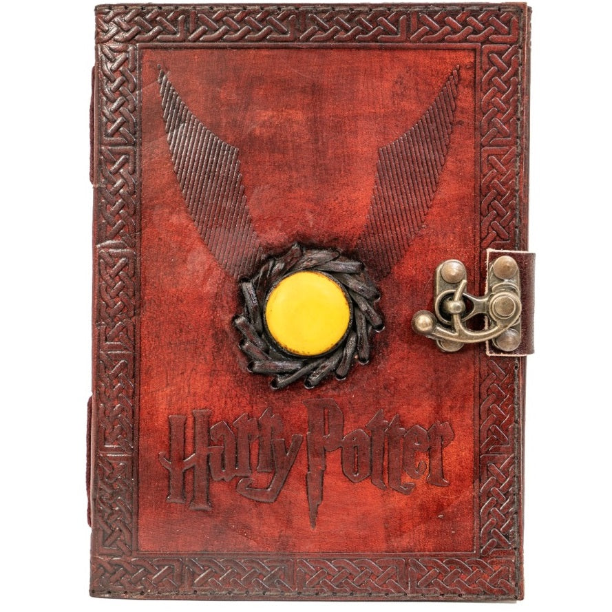 Handmade Leather Journal Diary Harry Potter
