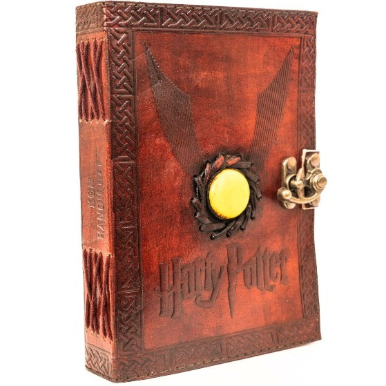 Handmade Leather Journal Diary Harry Potter