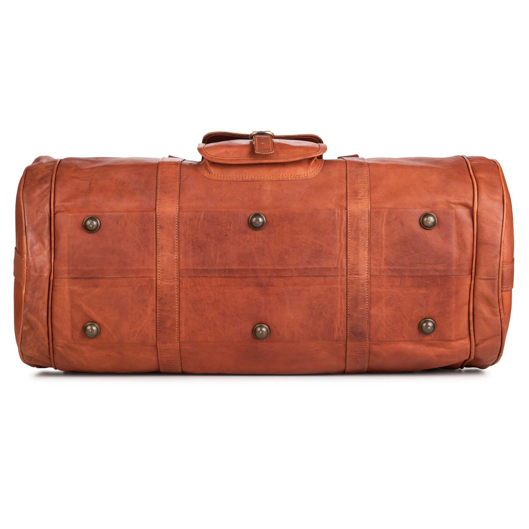 Dapper Leather Duffle Bag