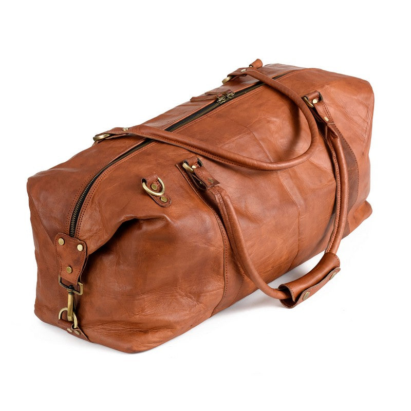 Denver Leather Duffle Bag