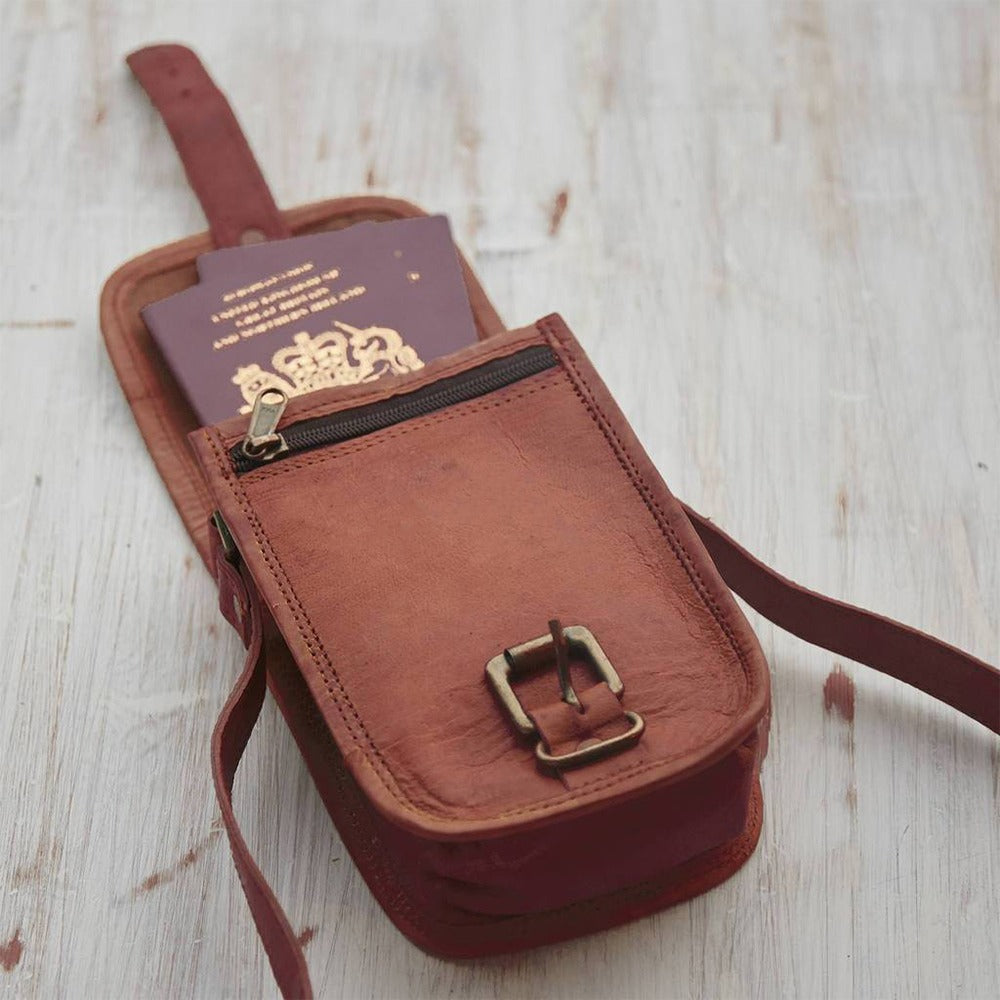 Small Leather Sling Bag